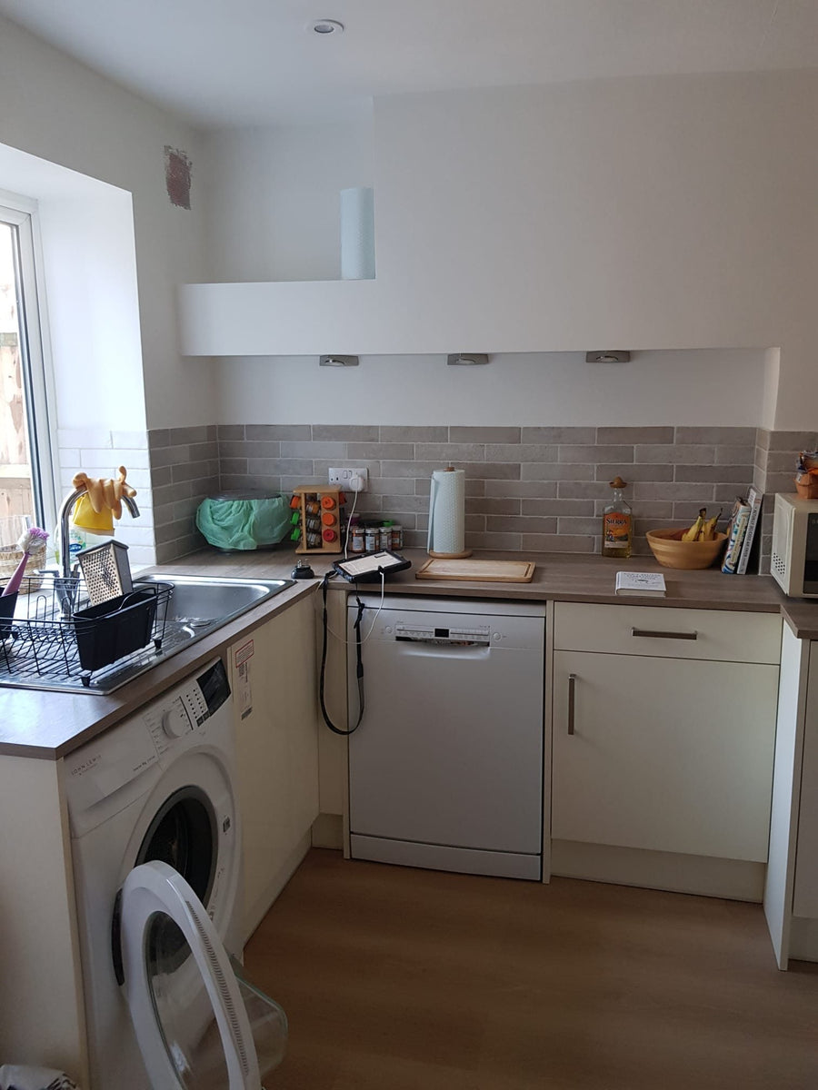 The kitchen after the renovation