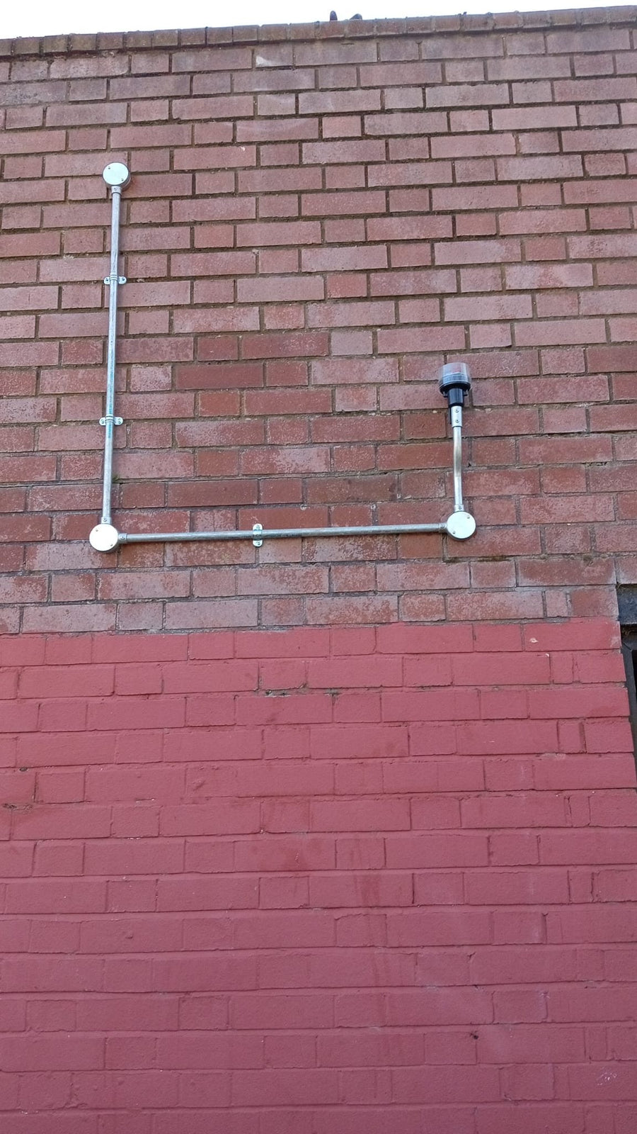 Surface conduit to a new sensor light